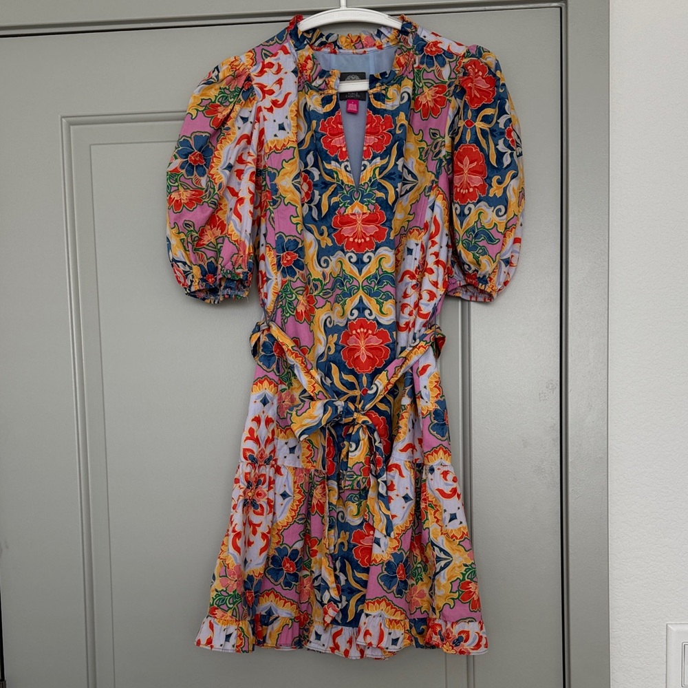 Vince Camuto Multicolor Floral Dress